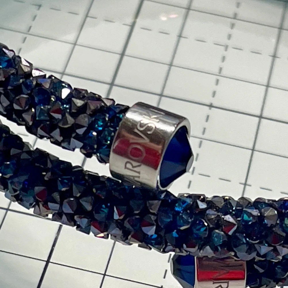 Swarovski Blue and Silver Crystal Bracelet- price is firm - Picture 3 of 4